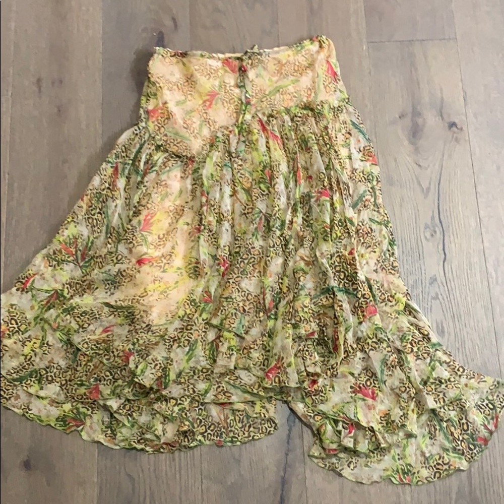 Silk Fern & Fauna Skirt